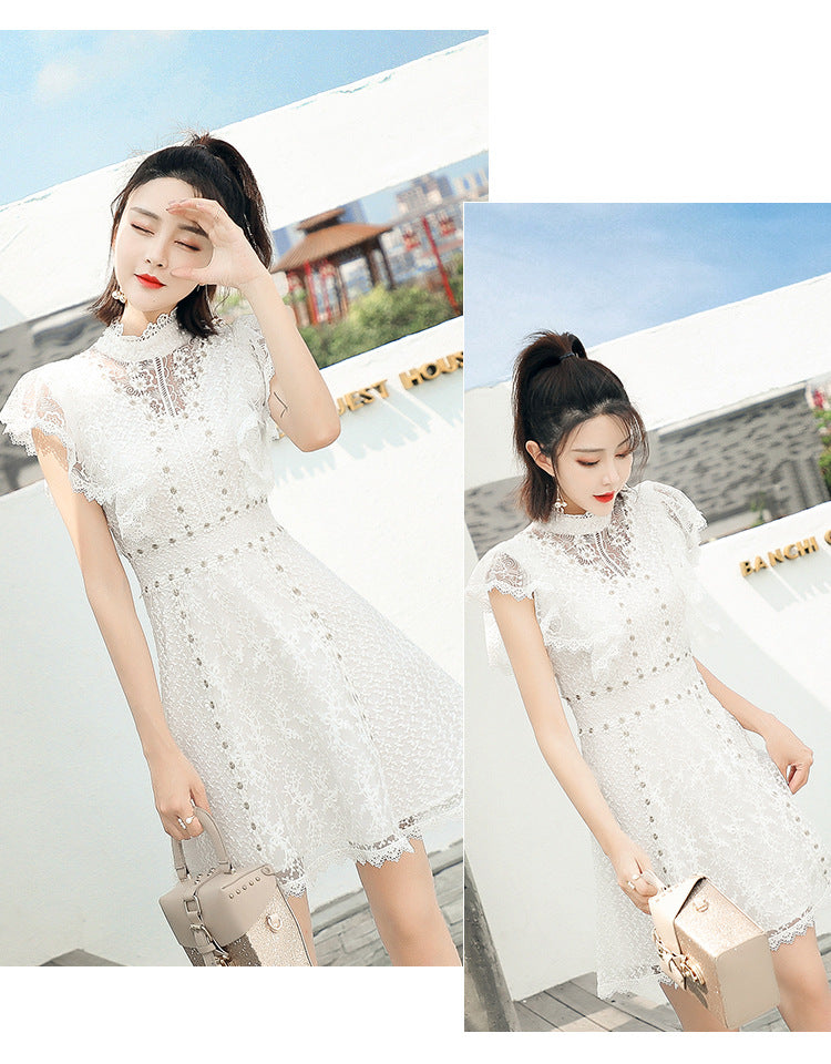 Princess Dress White Super Fairy Lace Fairy Dress