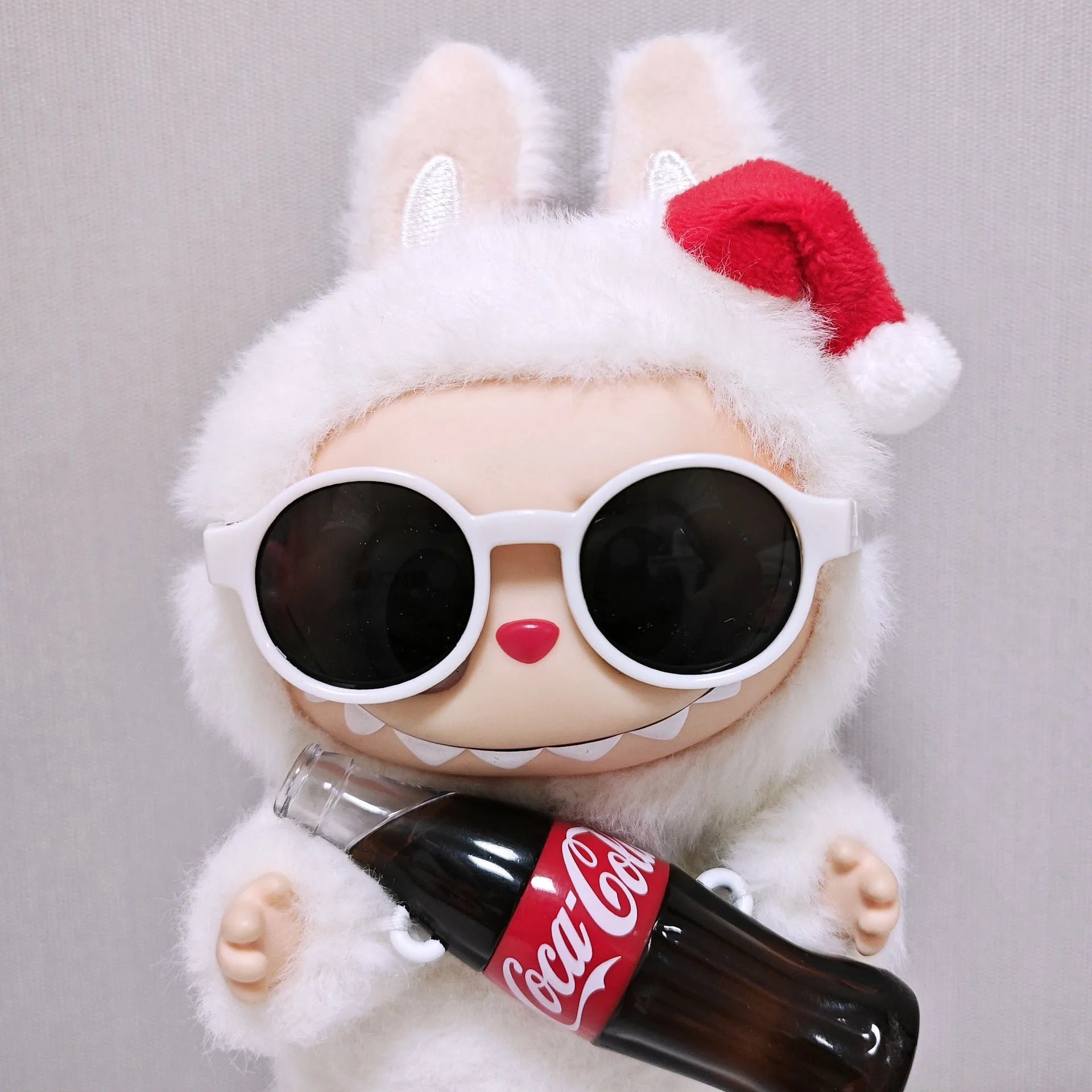 Labubu Doll Digital Camera Guitar Dolls House Decoration Accessory Mini Water Bottle Cup for EXO Doll Sunglasses Baby Dress Up
