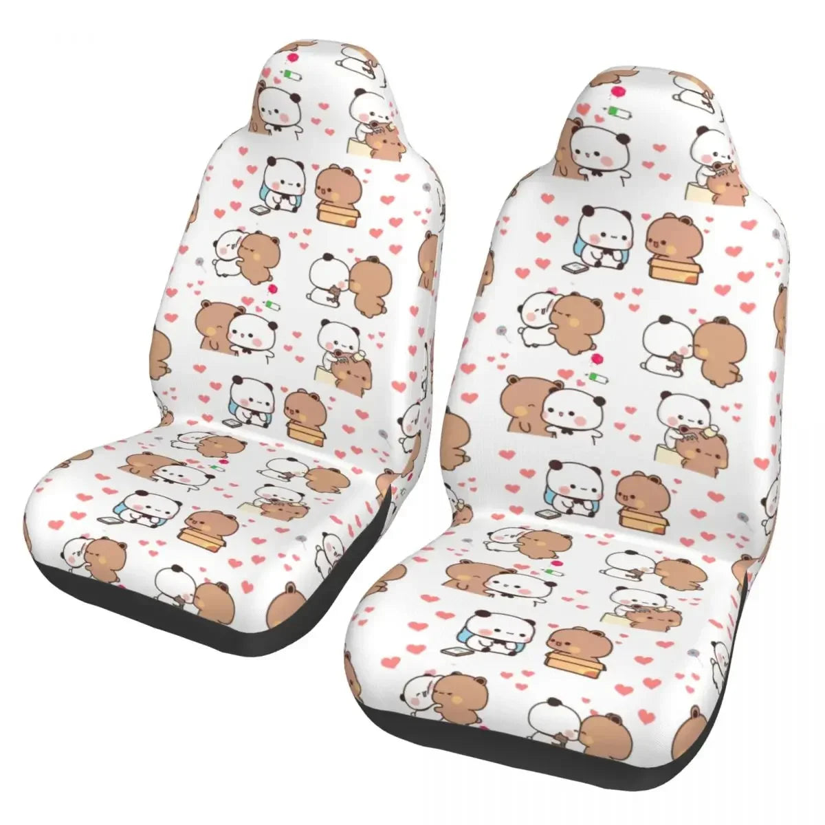 Funda Universal Para Asiento Coche Con Bonito Patrón Bubu Dudu Para La Mayoría Los Coches, Fundas Para Asientos Coche C