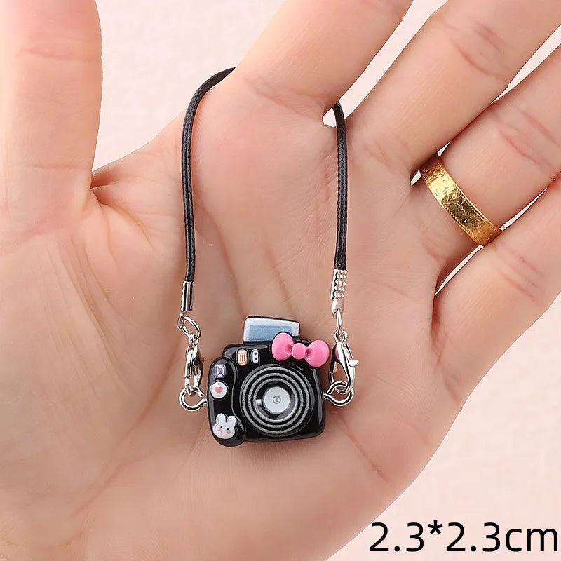 Labubu Doll Digital Camera Guitar Dolls House Decoration Accessory Mini Water Bottle Cup for EXO Doll Sunglasses Baby Dress Up