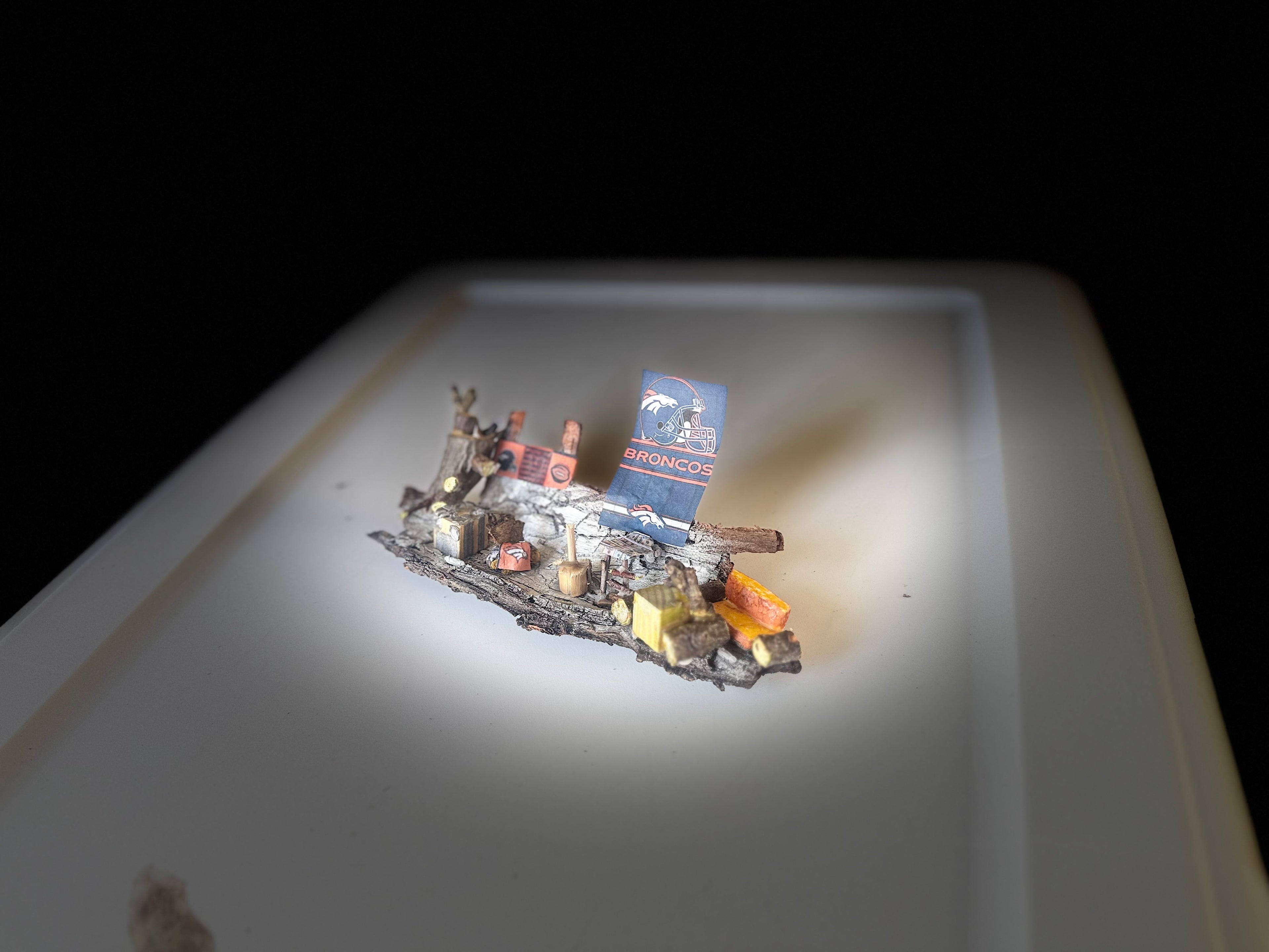 Broncos Denver good luck miniature decor