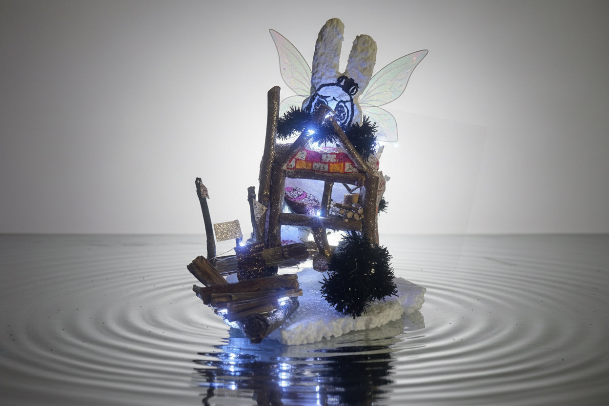 Labubu fairy house getaway miniature FREE SHIP