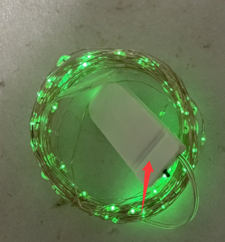 1-10M Led String Light Copper Wire Holiday Lighting Fairy Light Garland Battery Operation For Christmas Tree Wedding Party Decor