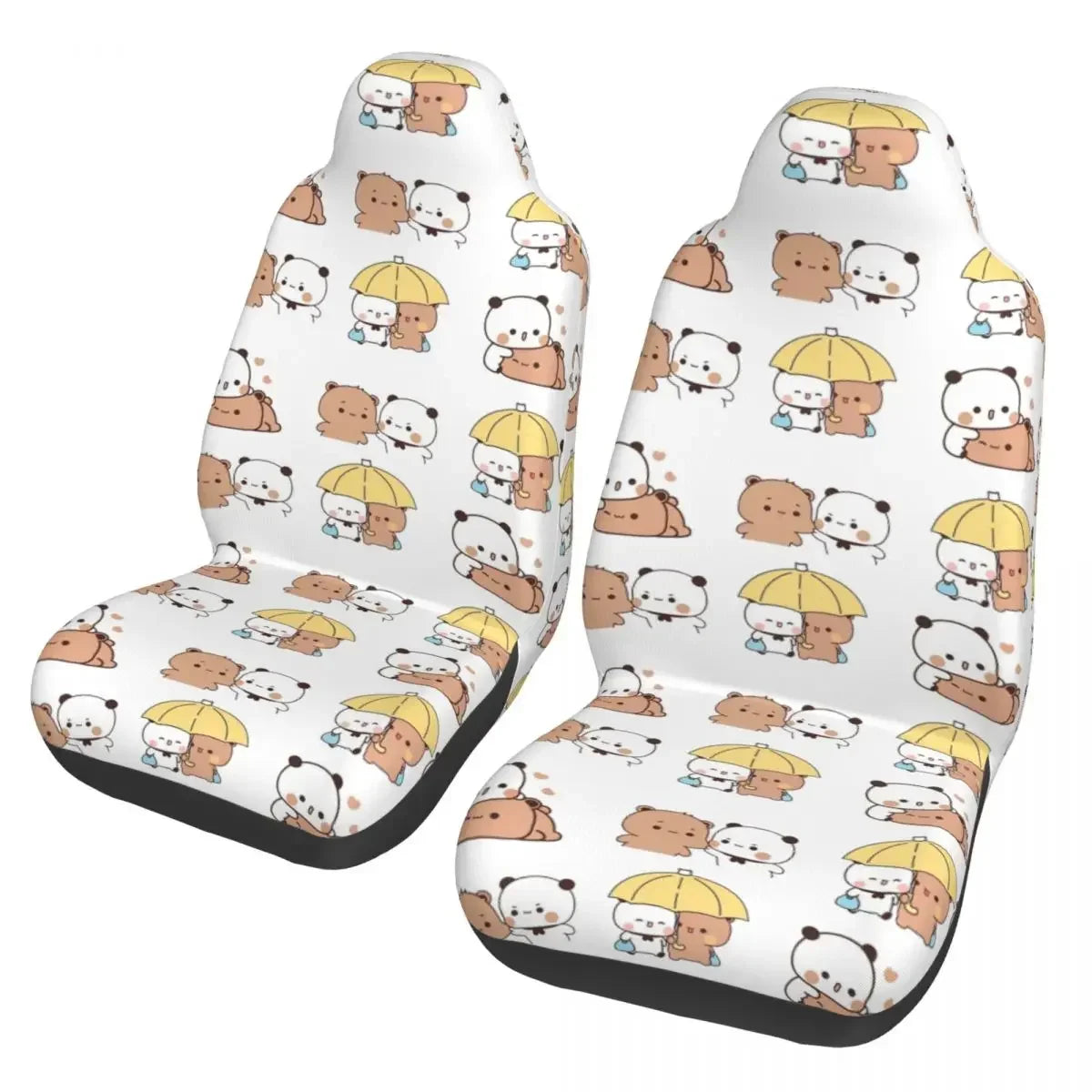 Funda Universal Para Asiento Coche Con Bonito Patrón Bubu Dudu Para La Mayoría Los Coches, Fundas Para Asientos Coche C