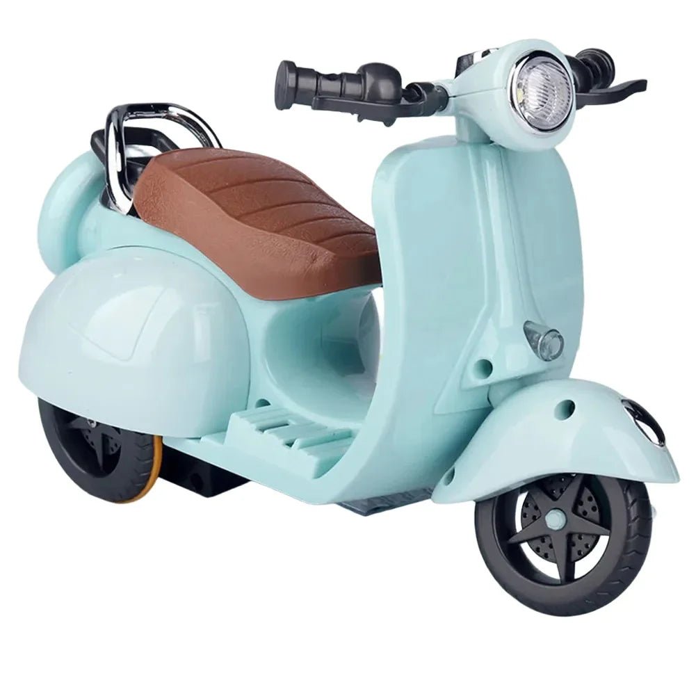 Interactive Electric Motorcycle For La Bubu Scooter Toys With Lights Music Hamster Mount Pet Toys Car Perfect For Collectors