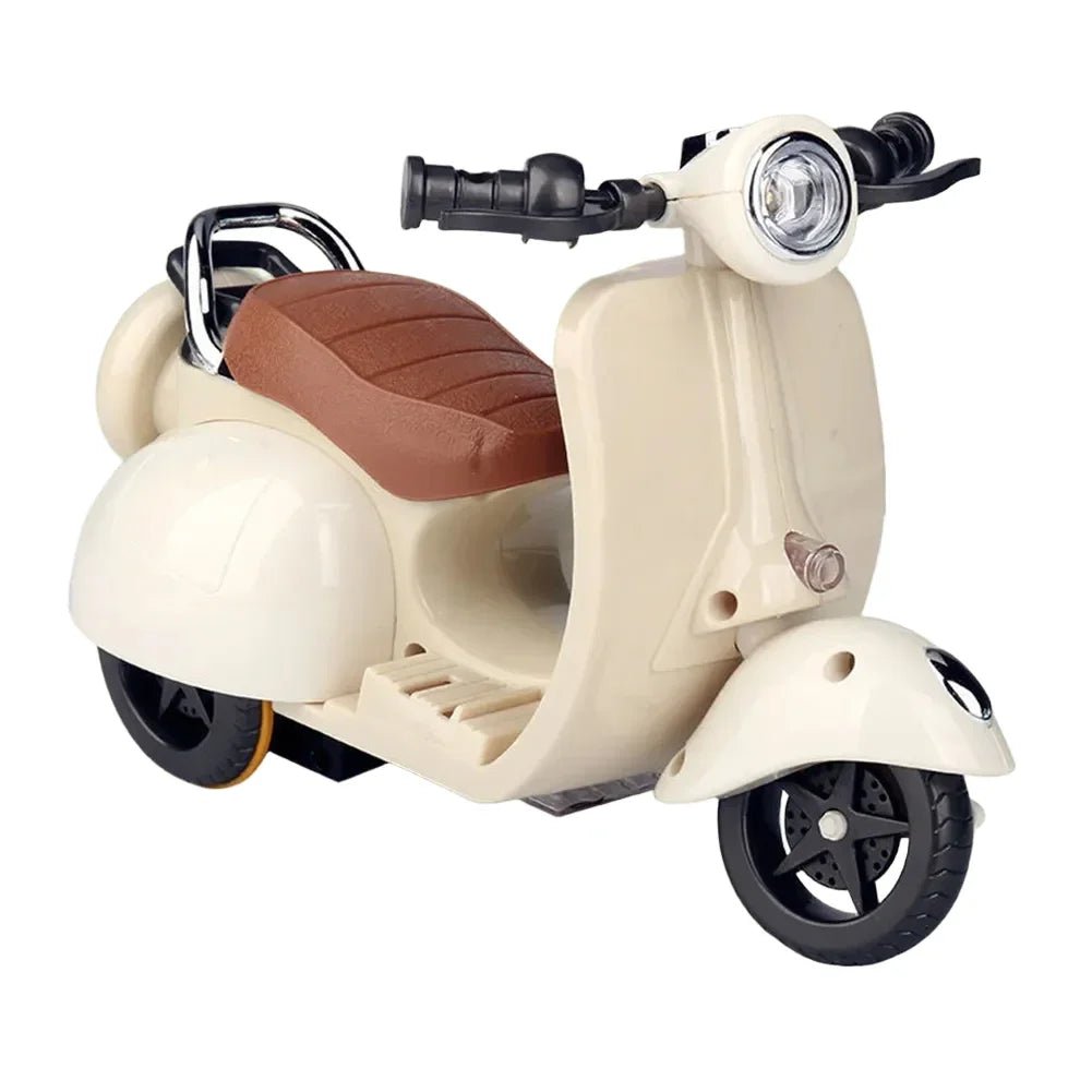 Interactive Electric Motorcycle For La Bubu Scooter Toys With Lights Music Hamster Mount Pet Toys Car Perfect For Collectors