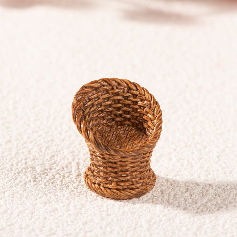 Micro Landscape Loungewear Accessories Bamboo Furniture Small Ornaments Crafts