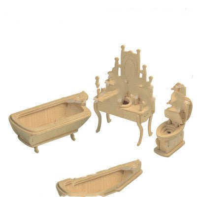Model Of Wooden Furniture Ornaments For Puzzle