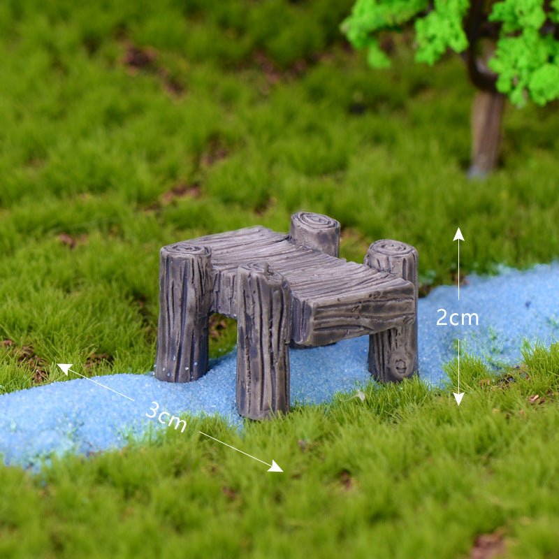 New Hot Sale Mini Craft Figurine Plant Pot Garden Ornament Miniature Fairy Garden Decor DIY