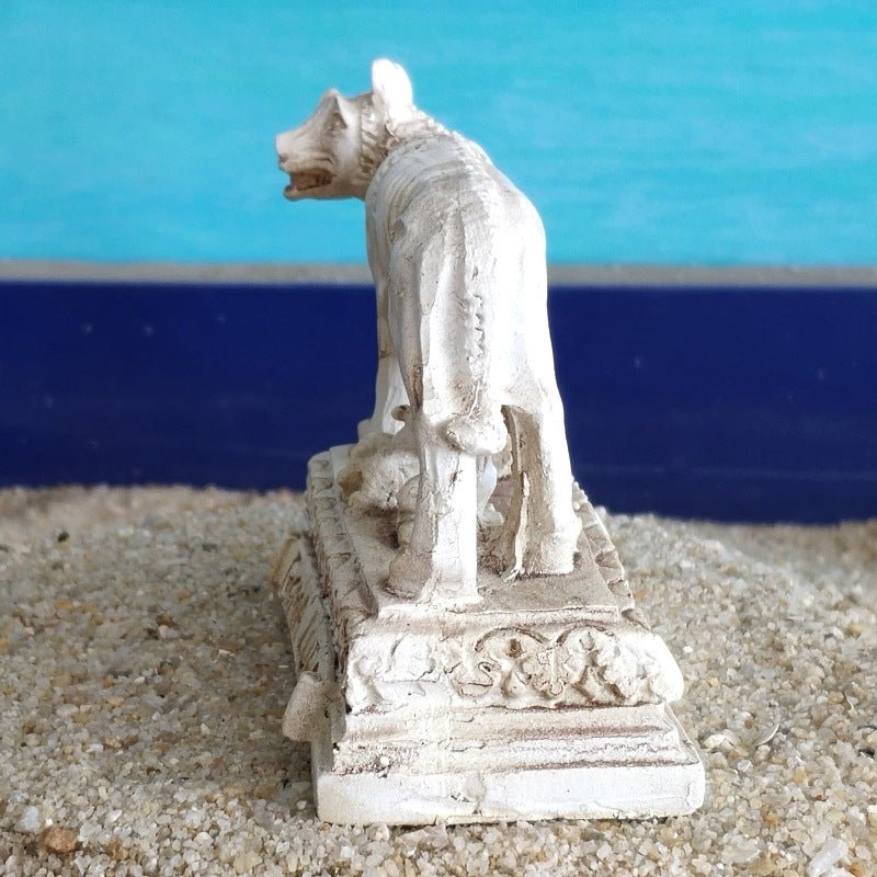 Psychological Sandbox Roman She-wolf Statue