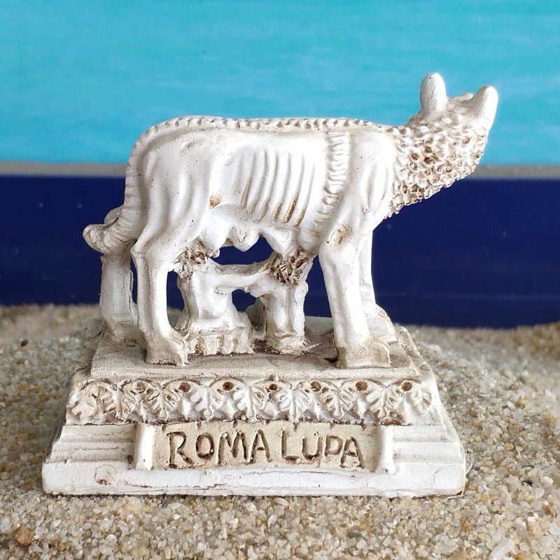 Psychological Sandbox Roman She-wolf Statue