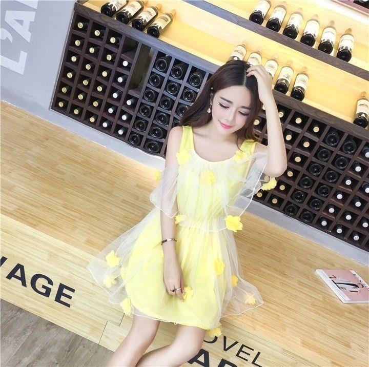 Super fairy star mesh dress